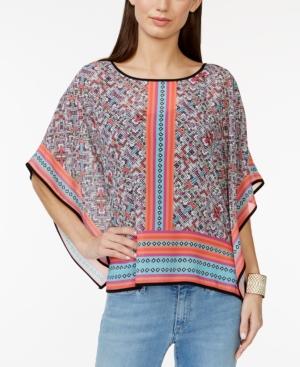 Miraclesuit Scarf-print Kimono Top