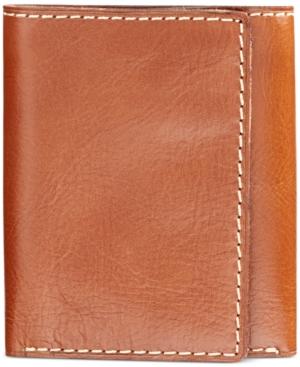 Nash Men's Heritage Leather Trifold Wallet