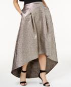 Sb By Sachin & Babi Metallic High-low Skirt, Created For Macy's