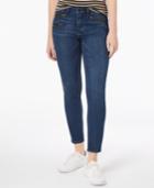 Vanilla Star Juniors' Zip-pocket Ankle Skinny Jeans