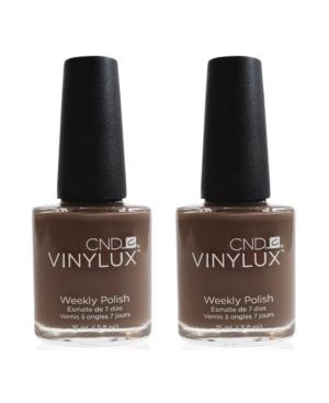 Creative Nail Design Vinylux Rubble Nail Polish Duo (two Items), 0.5-oz, From Purebeauty Salon & Spa