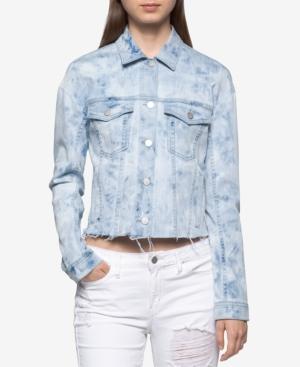 Calvin Klein Jeans Stone-washed Denim Jacket
