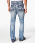 Inc International Concepts Men's Mordern Bootcut Light Blue Wash Jeans, Only At Macy's