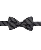 Ryan Seacrest Distinction Sierra Stripe Pre-tied Bow Tie, Only At Macy's