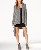 Jessica Simpson Shawl-collar Handkerchief-hem Cardigan Sweater