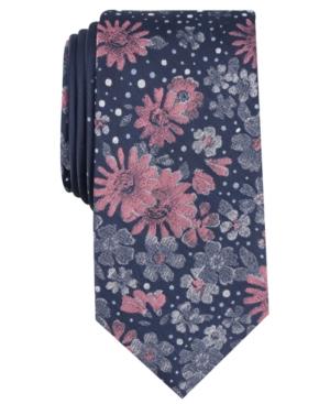 Bar Iii Men's Lama Floral Skinny Tie, Created For Macy's