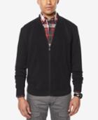 Sean John Men's Ribbed Zip-front Cardigan