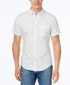 Tommy Hilfiger Men's Charles Cruiser Bike Print Short-sleeve Shirt