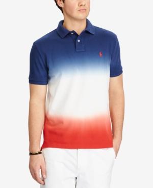 Polo Ralph Lauren Men's Custom Slim Fit Ombre Cotton Polo