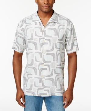 Tommy Bahama Men's Miles Of Tiles Silk Shirt