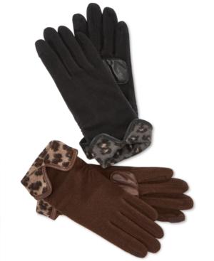 Echo Cheetah Cuff Gloves