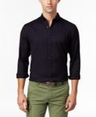 Tommy Hilfiger Men's Pinstriped Button-down Shirt