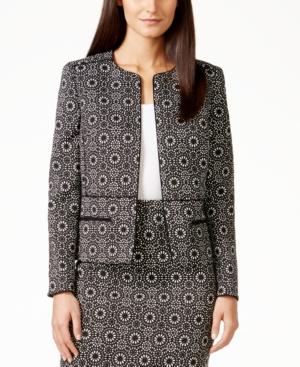Nine West Geo-print Blazer