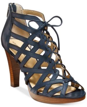Adrienne Vittadini Anjolie-1 Lace-up Sandals Women's Shoes