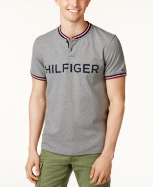 Tommy Hilfiger Men's Baseball Henley