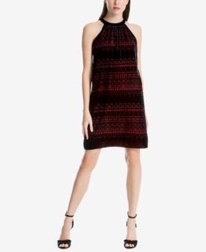 Max Studio London Printed Velvet Dress, Created For Macy's