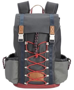 Tommy Hilfiger Men's Coated Canvas Backpack