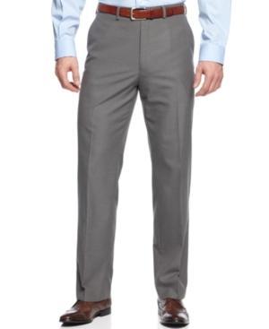 Michael Michael Kors Dress Pants Grey Mini Stripe