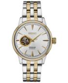 Seiko Men's Automatic Presage Two-tone Stainless Steel Bracelet Watch 40.5mm