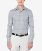 Perry Ellis Men's Chrysalis Checked Long-sleeve Shirt