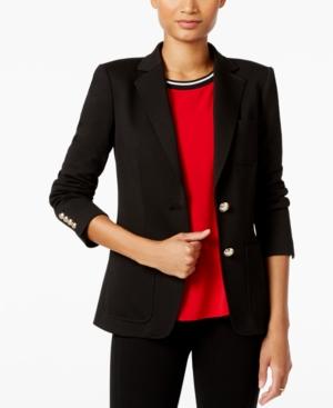 Tommy Hilfiger Two-button Ponte Blazer