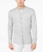 Calvin Klein Men's Baseball Collared Shirt