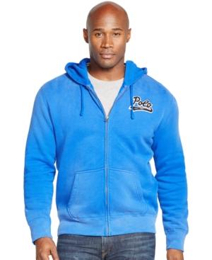 Polo Ralph Lauren Big And Tall Fleece Full-zip Hoodie