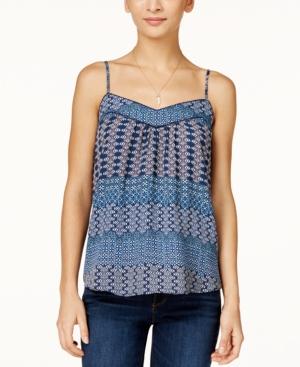 Jessica Simpson Shelby Printed Spaghetti-strap Top