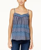 Jessica Simpson Shelby Printed Spaghetti-strap Top
