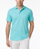 Tasso Elba Men's Slub Performance Polo, Only At Macy's