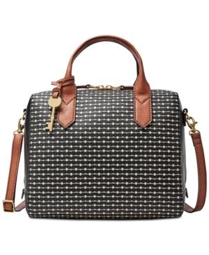 Fossil Fiona Printed Small Satchel