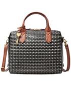 Fossil Fiona Printed Small Satchel