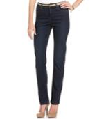 Lee Platinum Gwen Straight-leg Classic Jeans, Spy Wash