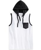 American Rag Men's Contra Schayes Mesh-hood Pocket Muscle Tank, Only At Macy's