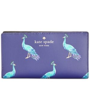 Kate Spade New York Harding Street Peacock Stacy Wallet