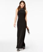 As U Wish Juniors' Embellished Column Gown