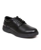 Deer Stags Men's Service Memory Foam Slip Resistant Oil Resistant Non Marking Sr Dress Comfort Oxford Men's Shoes