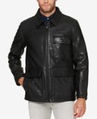 Marc New York Men's Lightweight Leather Jacket