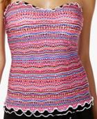 Profile By Gottex D-cup Sweetheart Tankini Top Women's Swimsuit