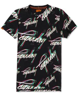 Superdry Men's Longline Logo-print T-shirt