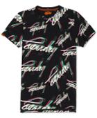 Superdry Men's Longline Logo-print T-shirt