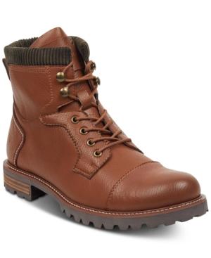 Tommy Hilfiger Men's Evins Cap-toe Boots, Created For Macy's Men's Shoes