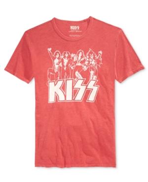 Luck Brand Men's Kiss Destroyer Graphic-print T-shirt