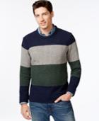 Tommy Hilfiger Ziggy Colorblocked Cable-knit Sweater