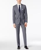 Hugo By Hugo Boss Men's Slim-fit Stepweave Wool Suit