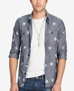 Denim & Supply Ralph Lauren Men's Printed Workshirt