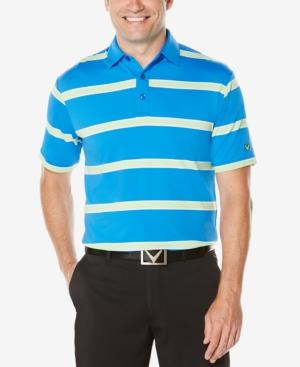 Callaway Men's Rugby-stripe Golf Polo