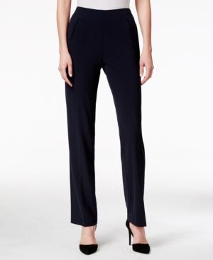 Style & Co Tummy-control Pull-on Straight-leg Pants