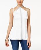 Ultra Flirt Juniors' Strappy Halter Top