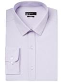 Bar Iii Men's Slim-fit Lavender Diamond Striped Dress Shirt, Only At Macy's